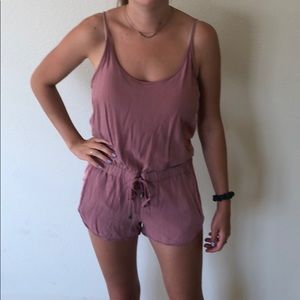 Pink romper